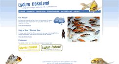 Desktop Screenshot of lydum-fiskeland.dk